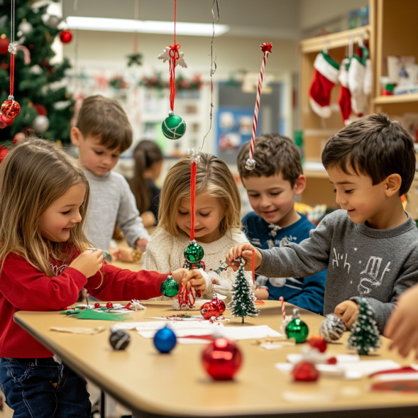 decorar la clase en navidad